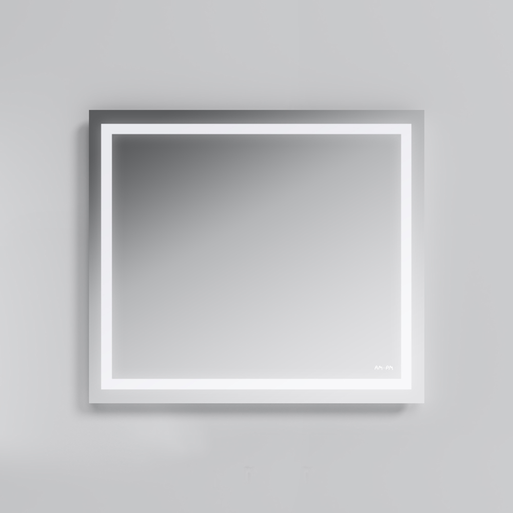 M91AMOX0801WG Универсальное зеркало настенное с контурной LED-подсветкой 80 см AM.PM Gem - Вид №2