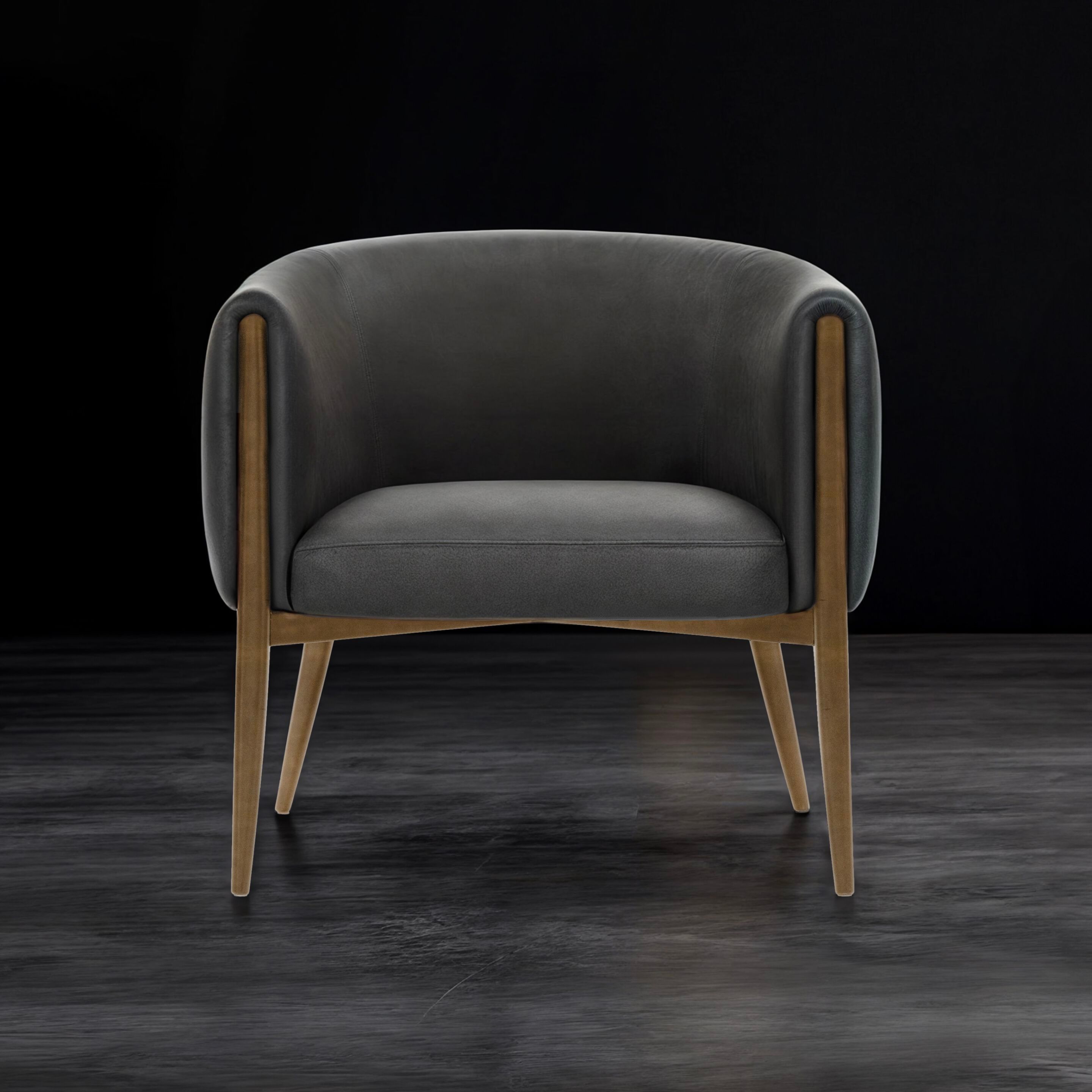 Кожаное кресло с подлокотниками Wayne Enterprises Home Collection WE-054 ARCH-00127532 - Вид №2