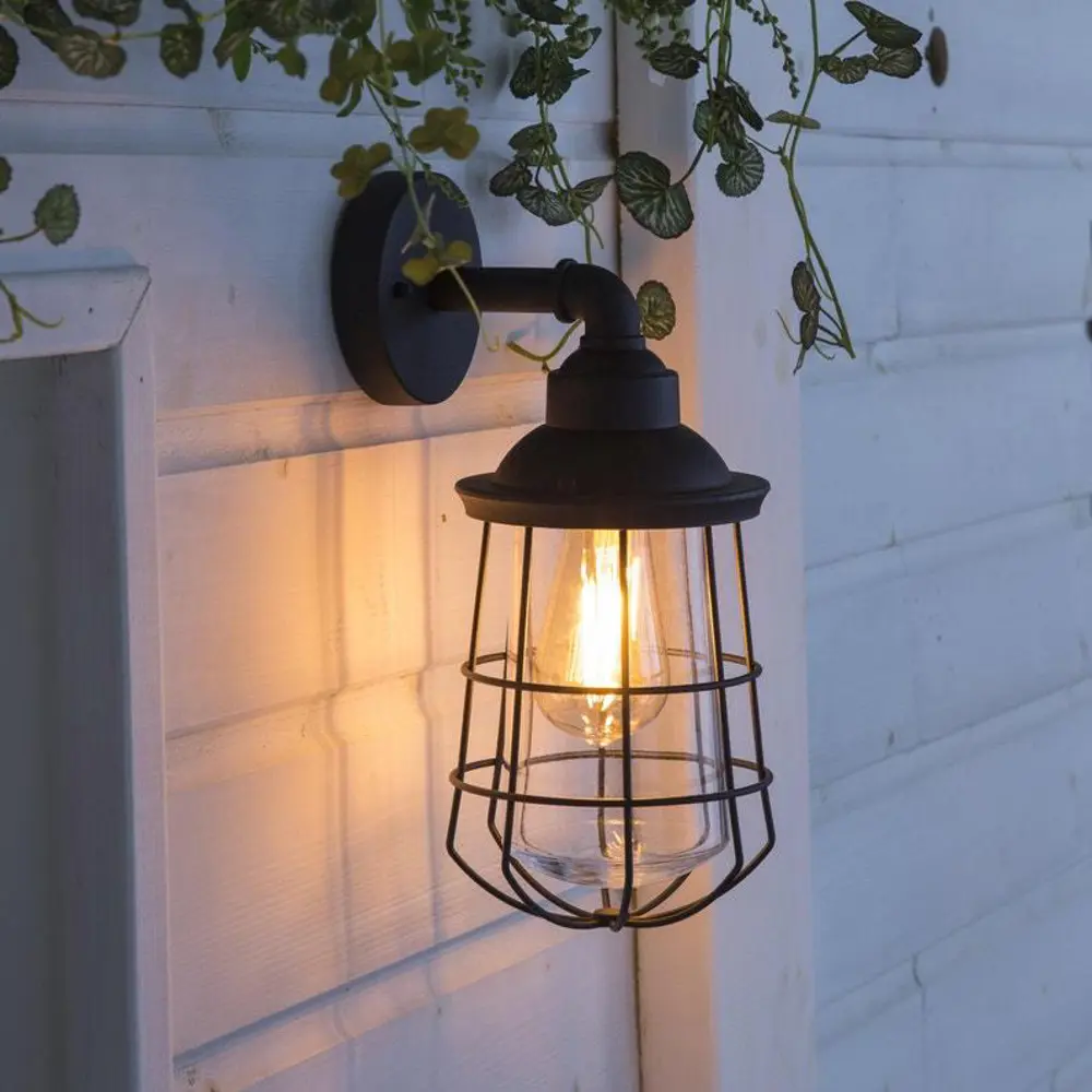 Бра уличное вниз Inspire Ikitos 1xE27х60 Вт, цвет чёрный, IP44 STLM-2159264 - Вид №7