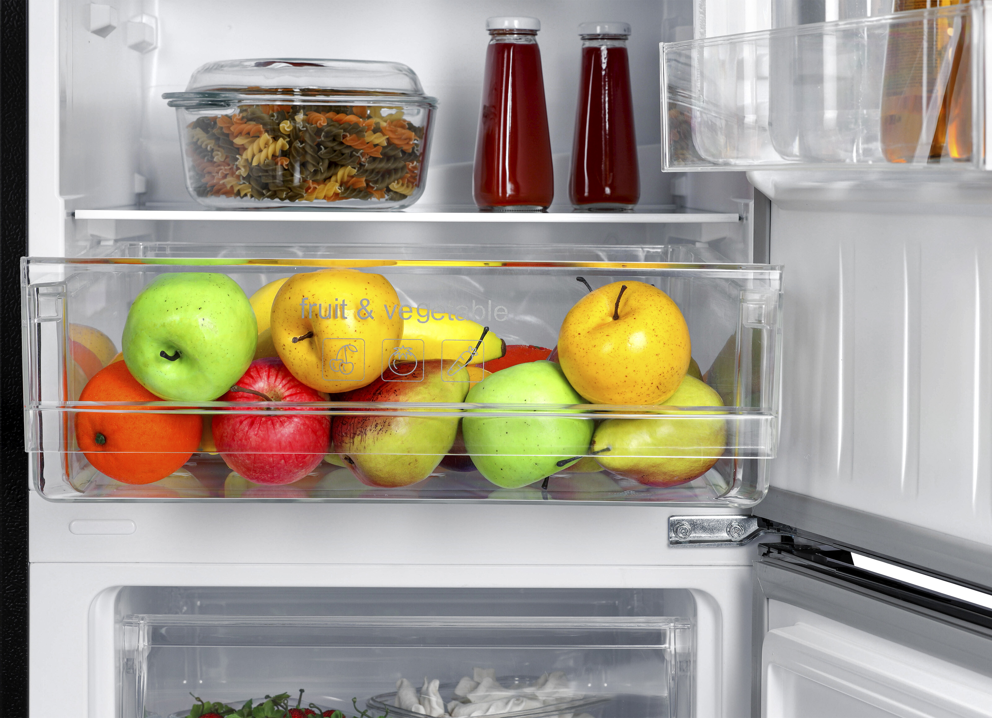 9069192 Холодильник с морозильником   Nordfrost RFC 210 LFXd черный STDN-0112928 - Вид №2