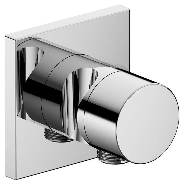 59557010202 Встраиваемый запорный вентиль с переключателем на 2 потребителя, выводом для шланга и держателем лейки DN 15 KEUCO IXMO - Вид №1