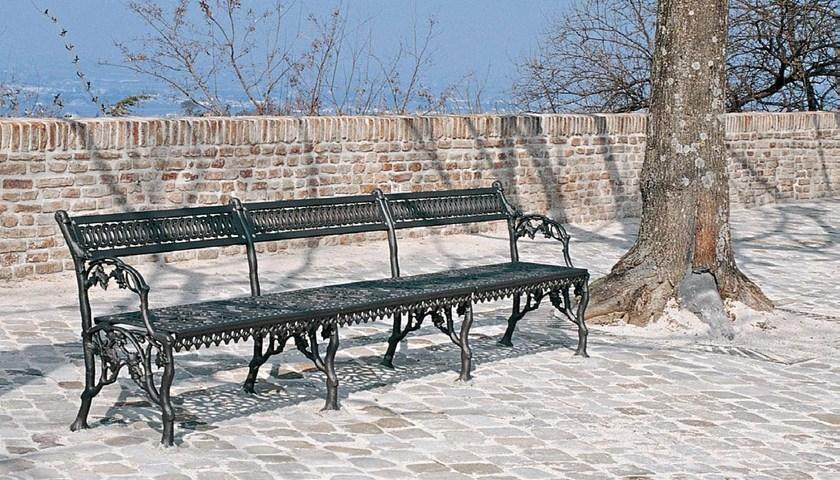 Neri Скамейка чугунная с подлокотниками Scilla 2100 - Вид №2