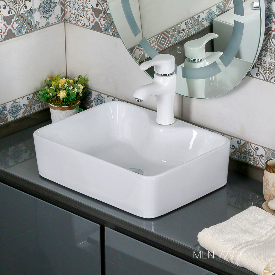 Накладная раковина melana mln-7291 7291-805 - Вид №1