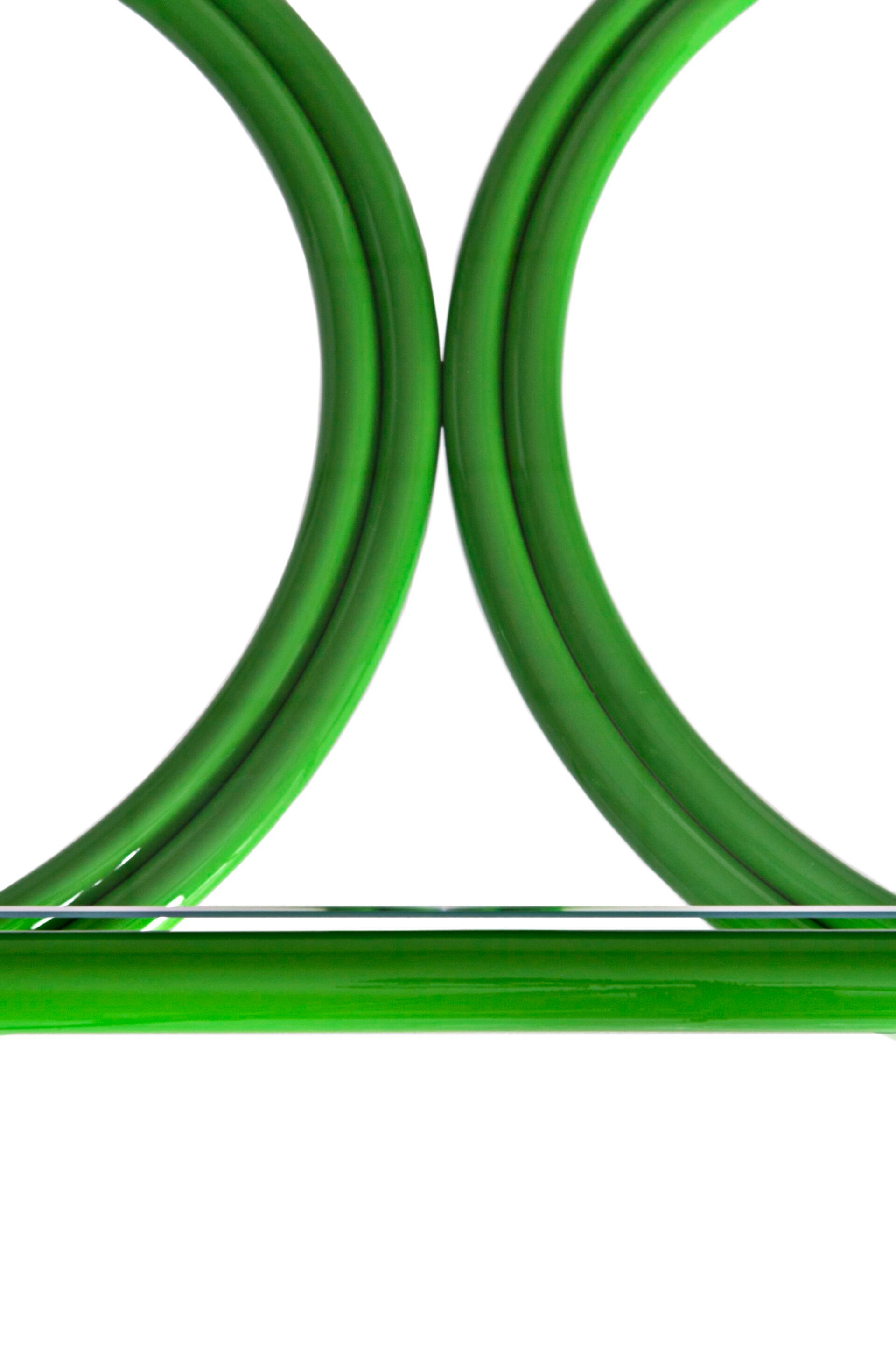 Садовый стол из нержавеющей стали и стекла Exteta Locus Solus ARCH-00135685 - Вид №6