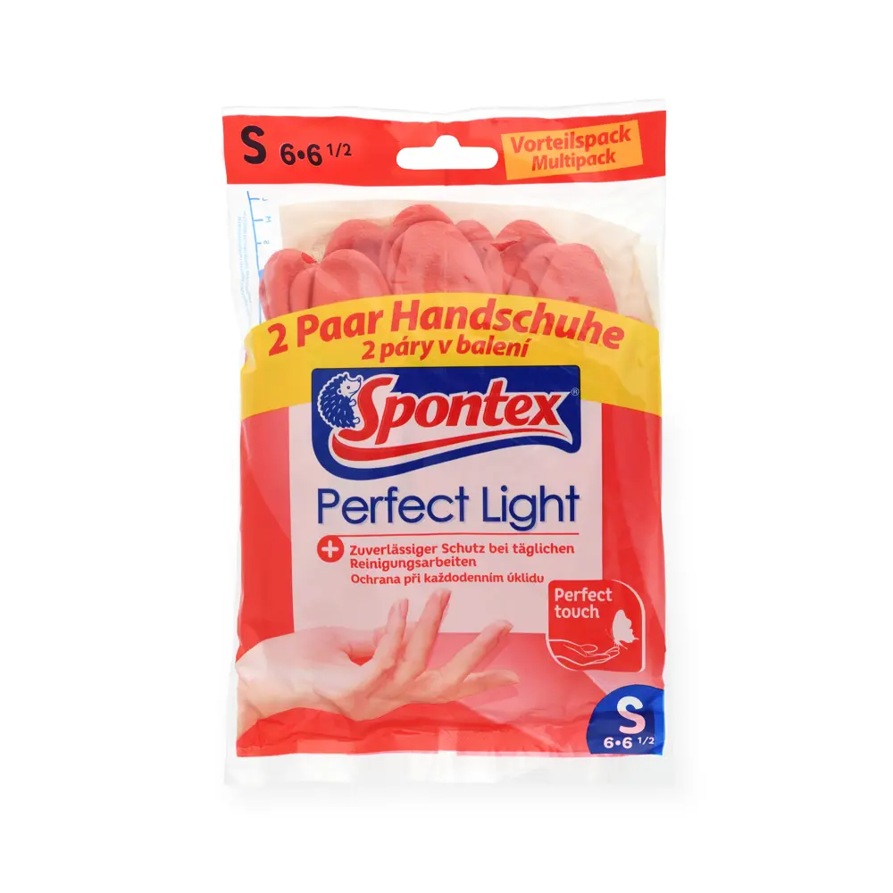 Перчатки Spontex Perfect хлопковые, разм. S, 2 пары 84177011 STLM-2086596  - Вид №1