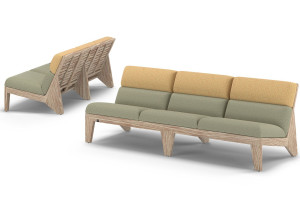 3-местный ТИК садовый диван