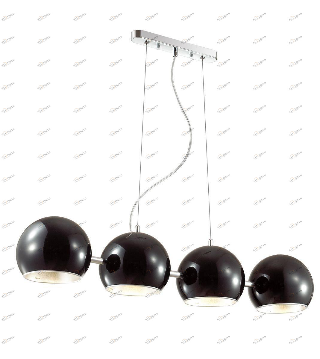 Подвесной светильник ST Luce Lucido SL855.403.04 ST LUCE ДИЗАЙНЕРСКИЕ, LUCIDO 071049 Черный 