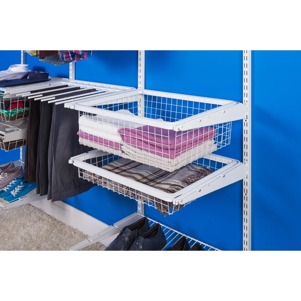 Выдвижная рама LARVIJ для систем хранения - белая стальная основа 83227568 STLM-0039593 - Вид №4