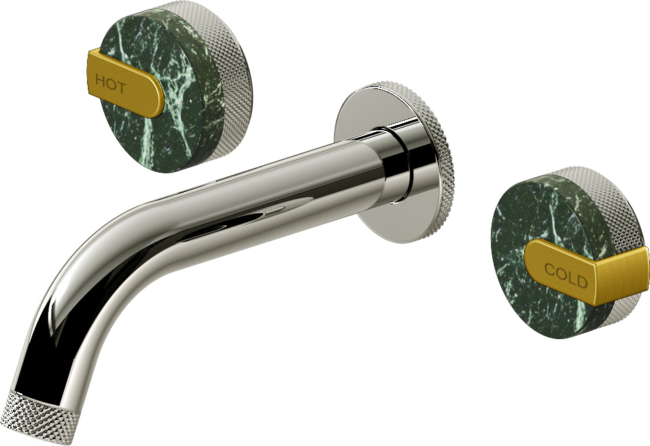 E-11530-R2MG-L1BB-PC Смеситель для умывальника из 19,1см носикем (внешняя часть) GRAFF MOD+