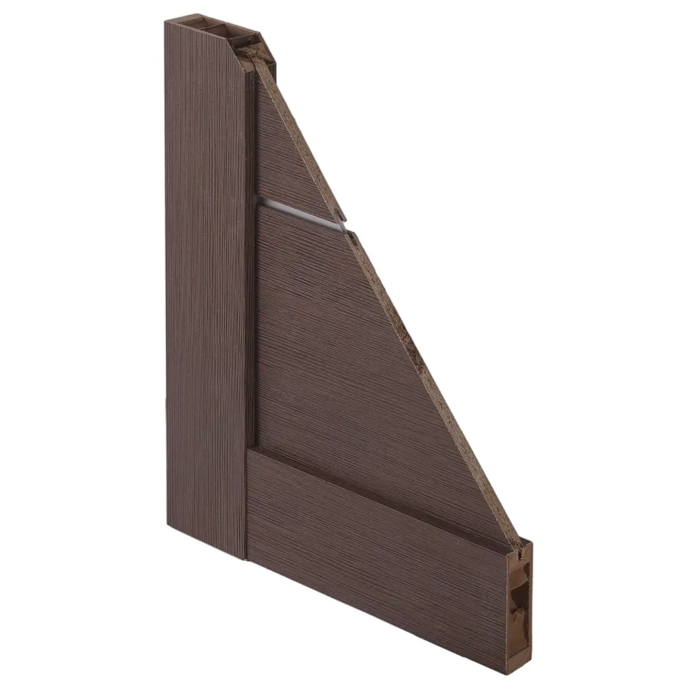 Полотно дверное глухое Мюнхен 90x200 см, ламинация, цвет дуб табак 3D ELDORF STLM-2137148 - Вид №1