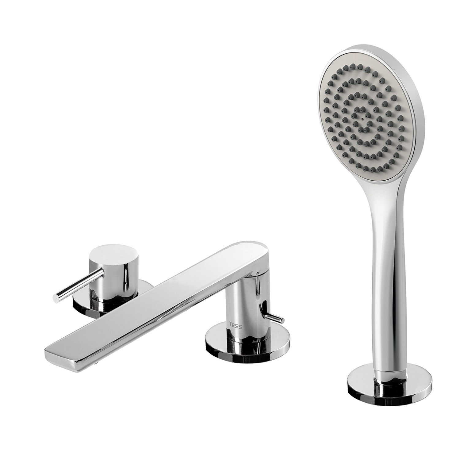 Смеситель для ванны LEX-ALP с одной ручкой-20316101 TRES