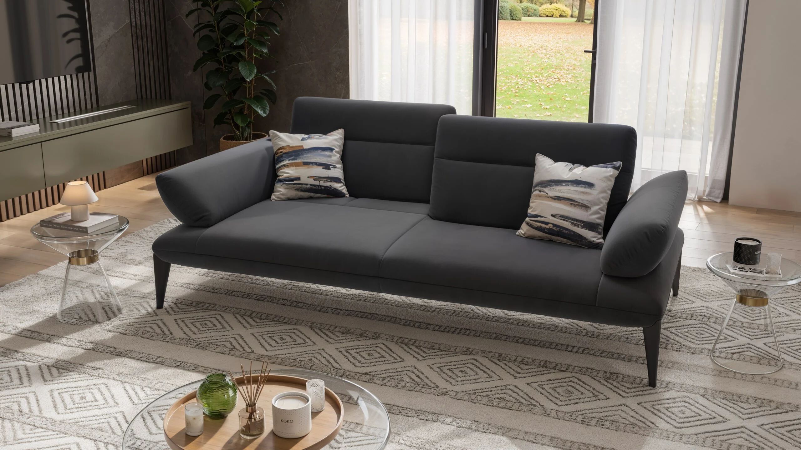 3-местный тканевый линейный диван Sofanella Лацио ARCH-00142144 - Вид №6