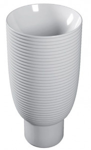 LO08542052 Напольная раковина стоящая круглая Disegno Ceramica Loom