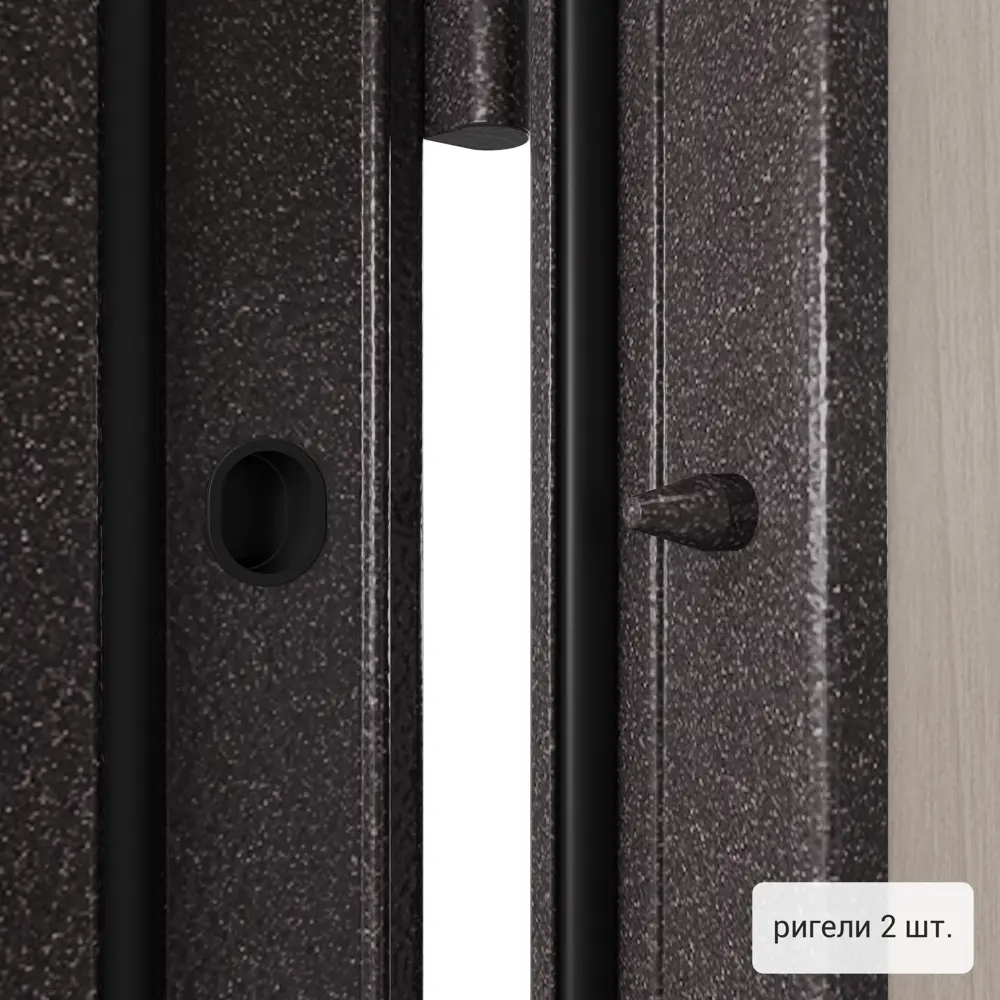 Дверь входная металлическая Страйд Летиция 860 мм правая цвет кремовый TOREX STLM-2141426 - Вид №7