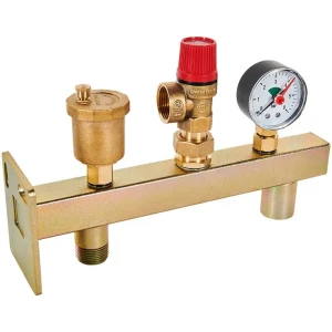 89395962 Группа безопасности для котла Rommer 3/4" 10 бар сталь STLM-1473896