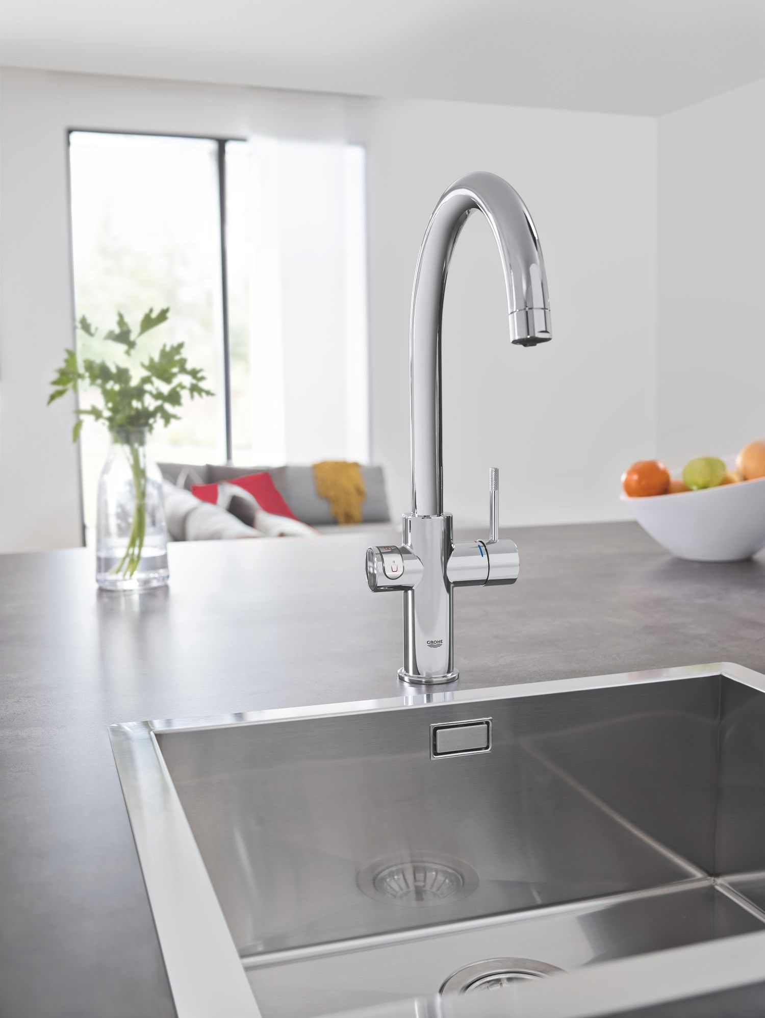 Металлический смеситель для кухни / диспенсер для питьевой воды Grohe Grohe Red® II ARCH-00071305 - Вид №5
