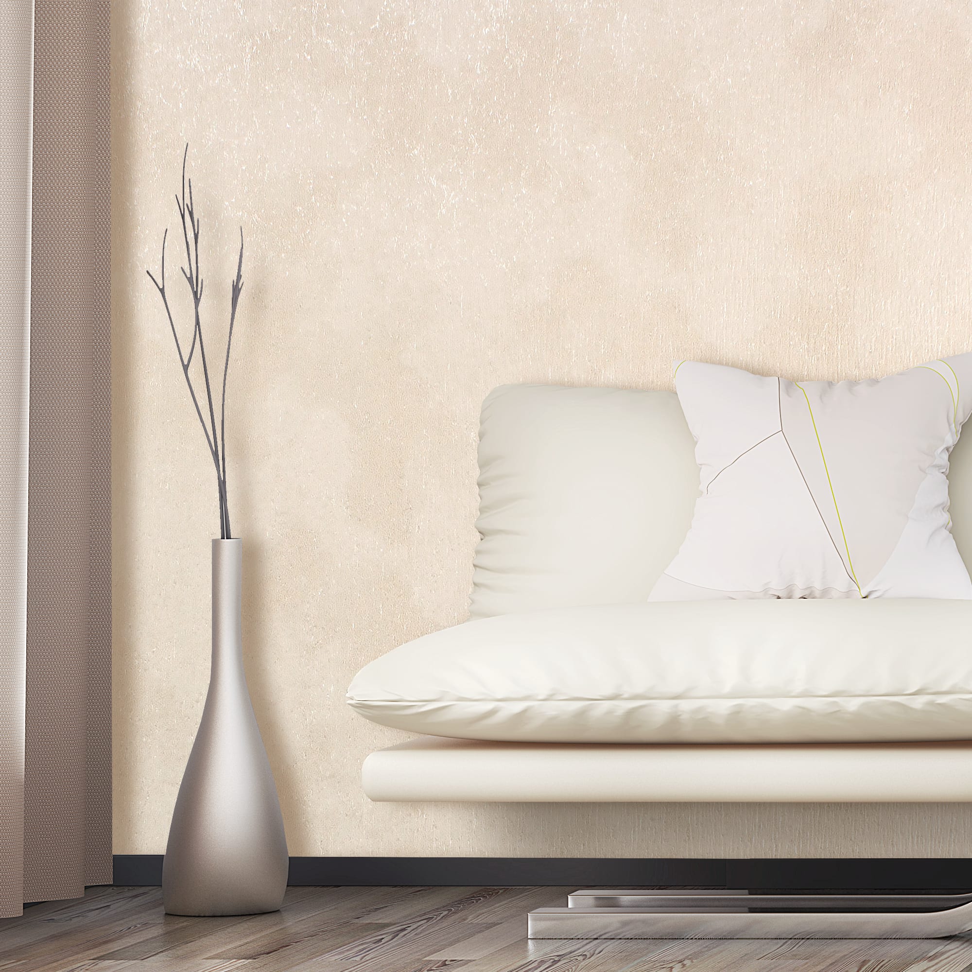 82938326 Обои бумажные 0.53 м 4633 бежевые Шиповник Santreyd  - Вид №2