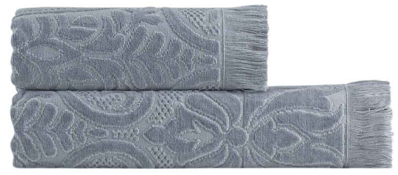 91037459 Полотенце для ванной Arya жаккардовое 70x140 см Аmber серый STLM-0452120 ARYA HOME