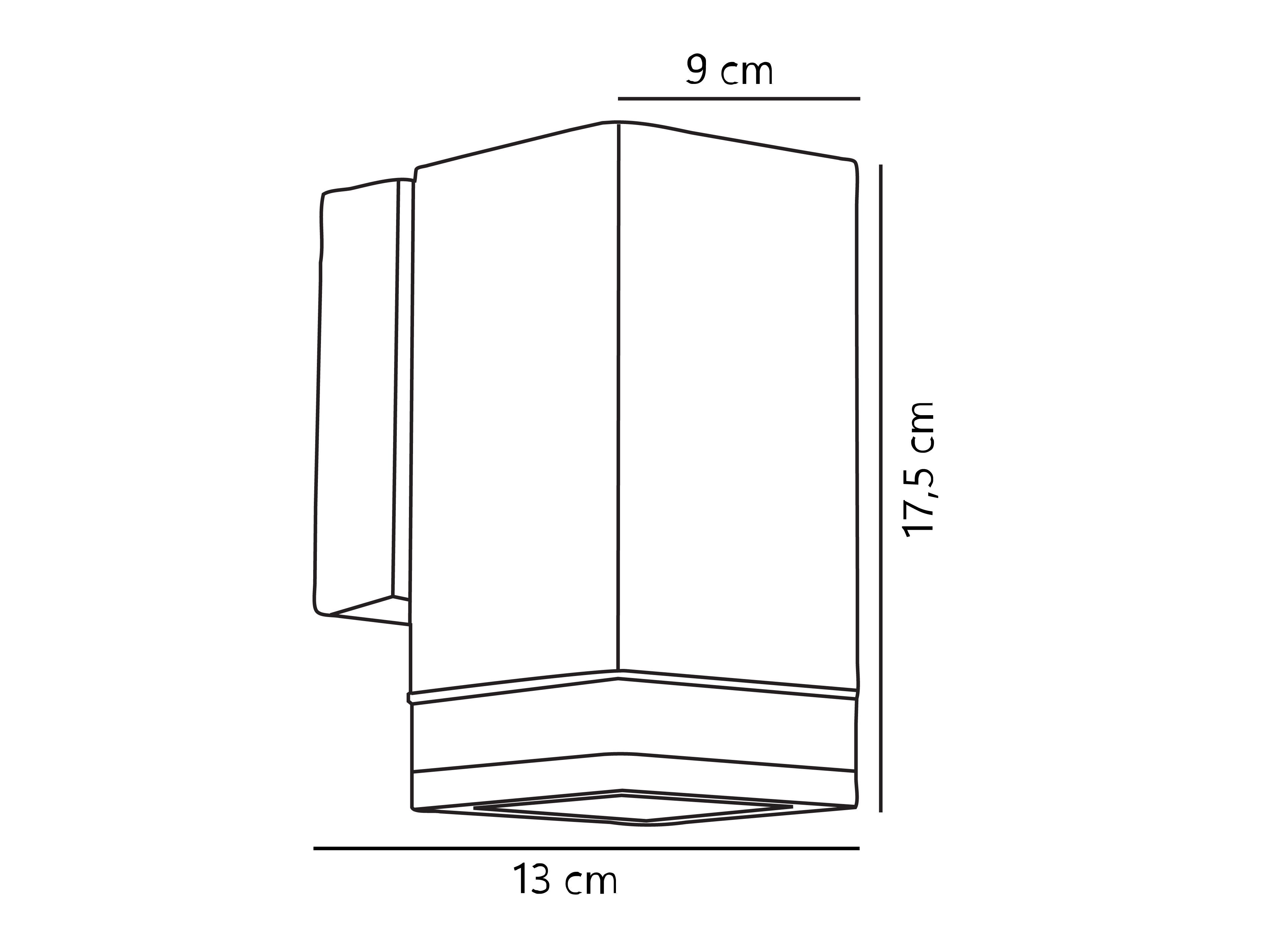 Алюминиевая наружная настенная лампа Nordlux Elm ARCH-00075023 - Вид №2