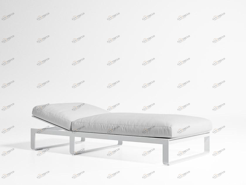 GANDIABLASCO Садовый лежак на колесиках Flat sun-id-1508170