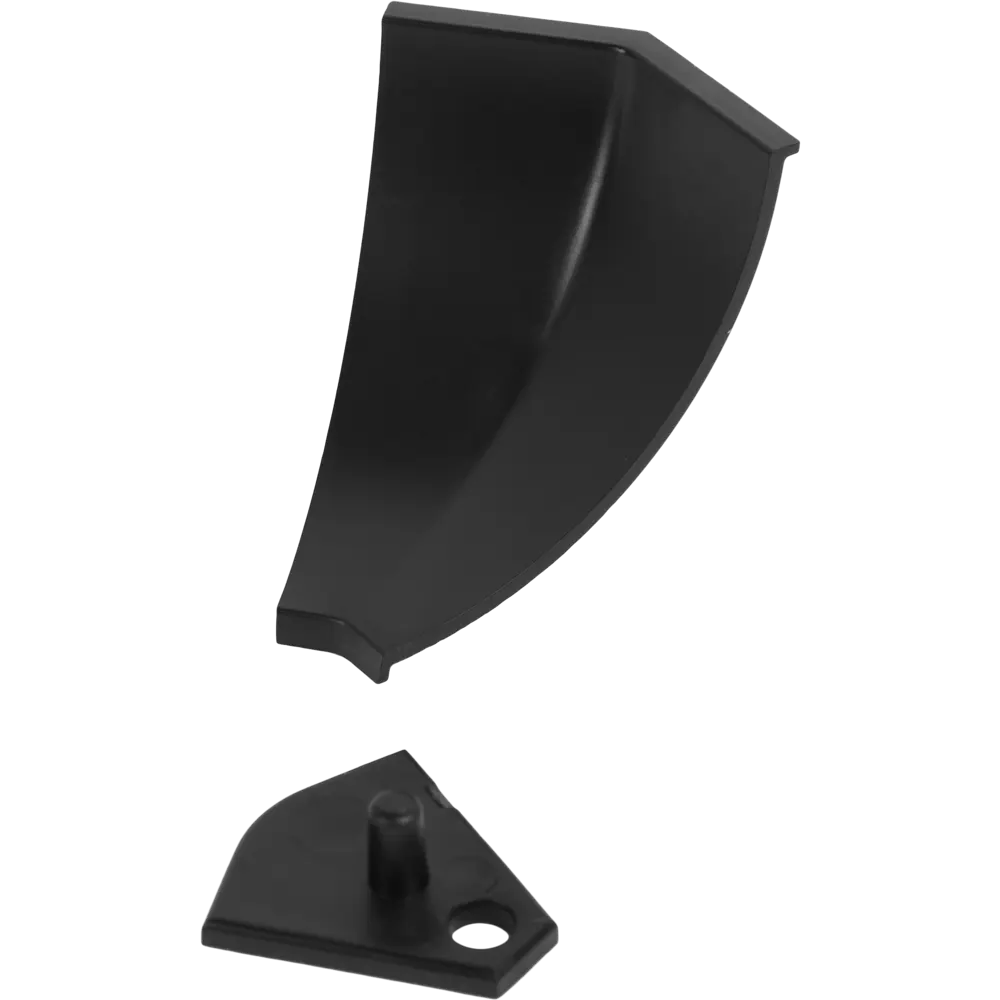 Заглушки Santreyd для плинтуса ПВХ черные 6 штук 88282076 STLM-0077217 - Вид №3