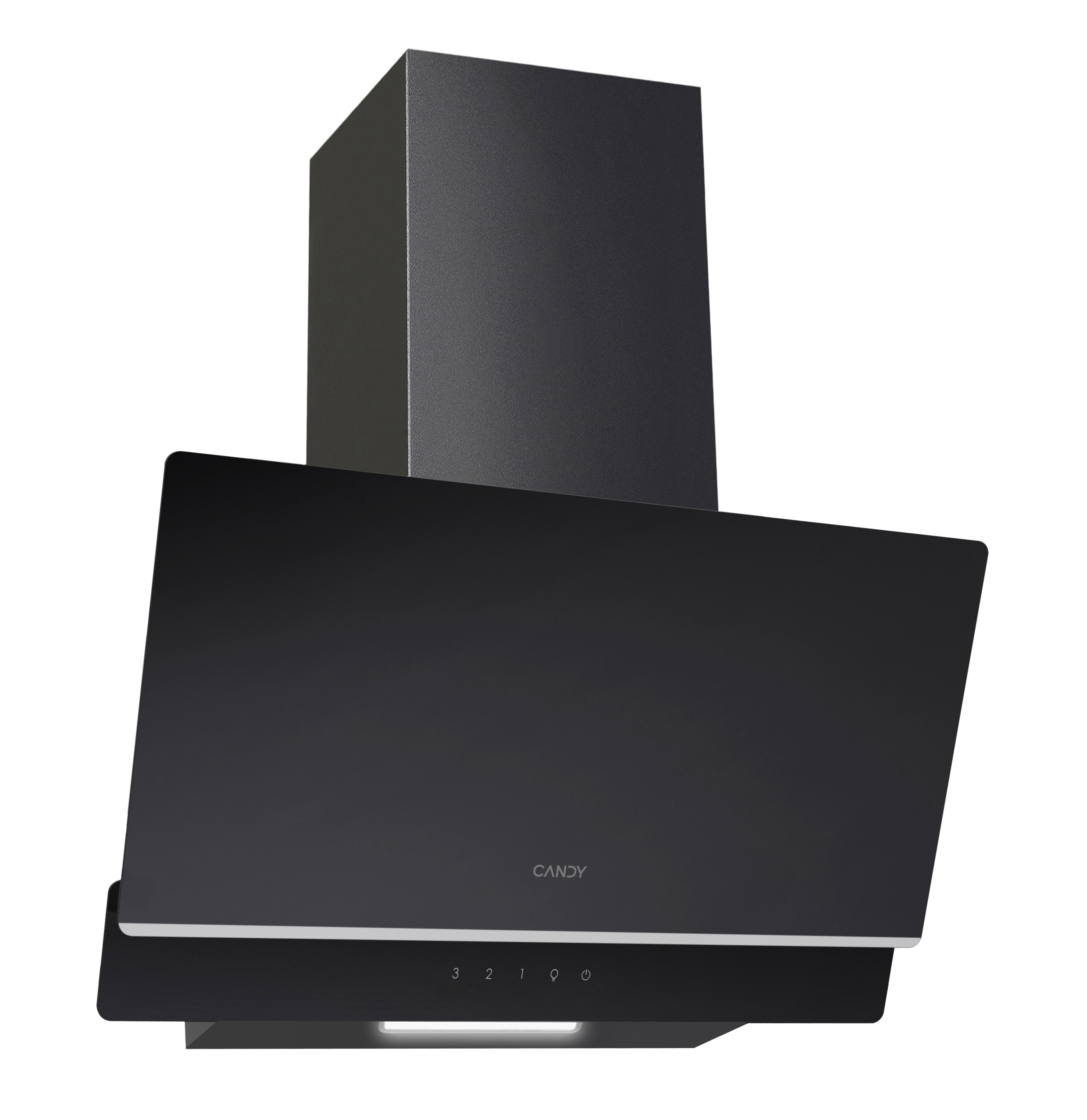 9155735 Вытяжка наклонная Candy CVXW64SB черный/черный STDN-0116300