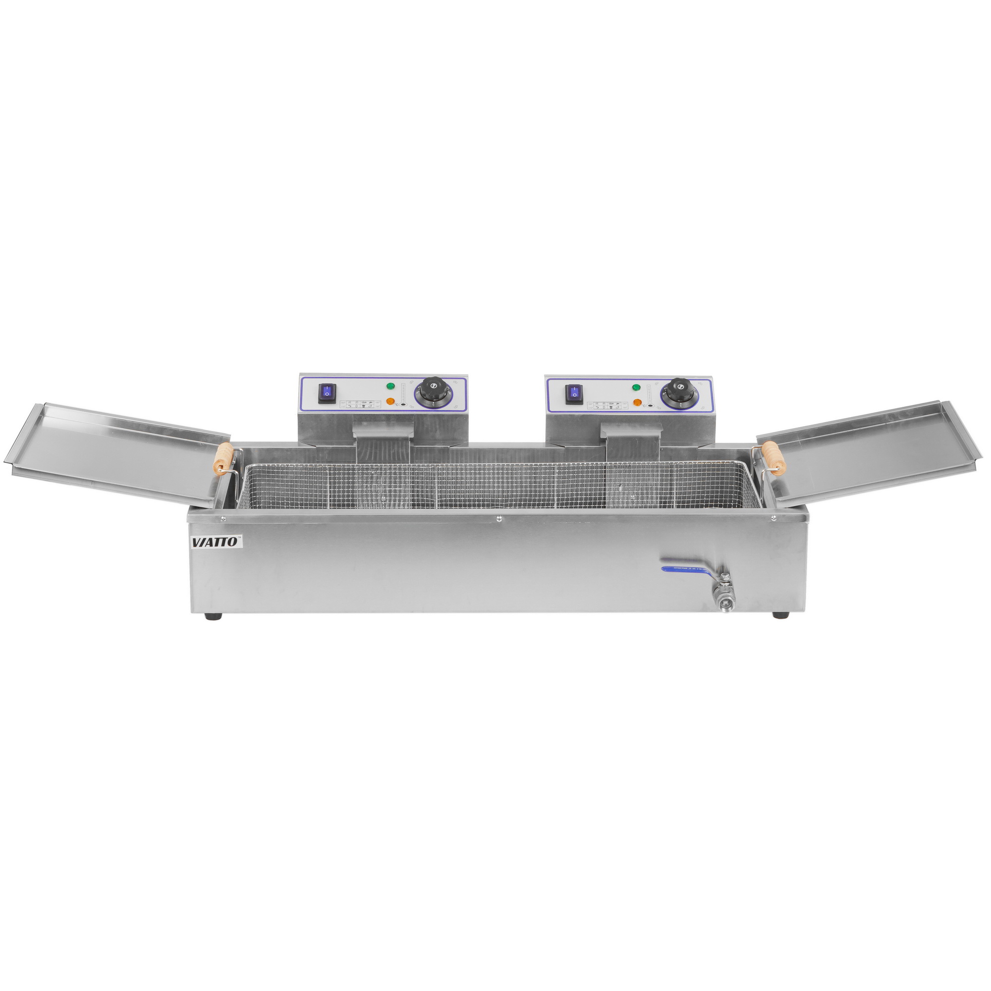 9126322 Фритюрница Viatto EF-26L-TS серебристый STDN-0047879 - Вид №1