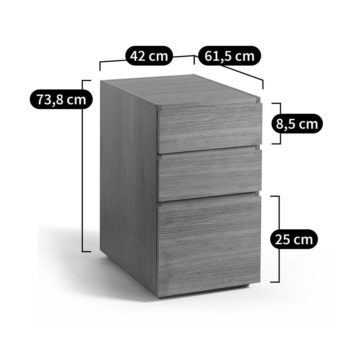 Секционный угловой стол из шпона AMPM WORKING ARCH-00121514 - Вид №6