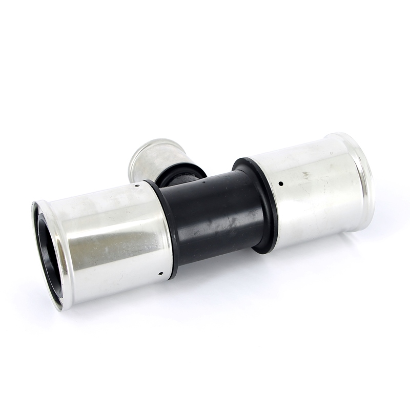 Тройник пресс PVDF HENCO 63х40х63 10PK634063 - Вид №1