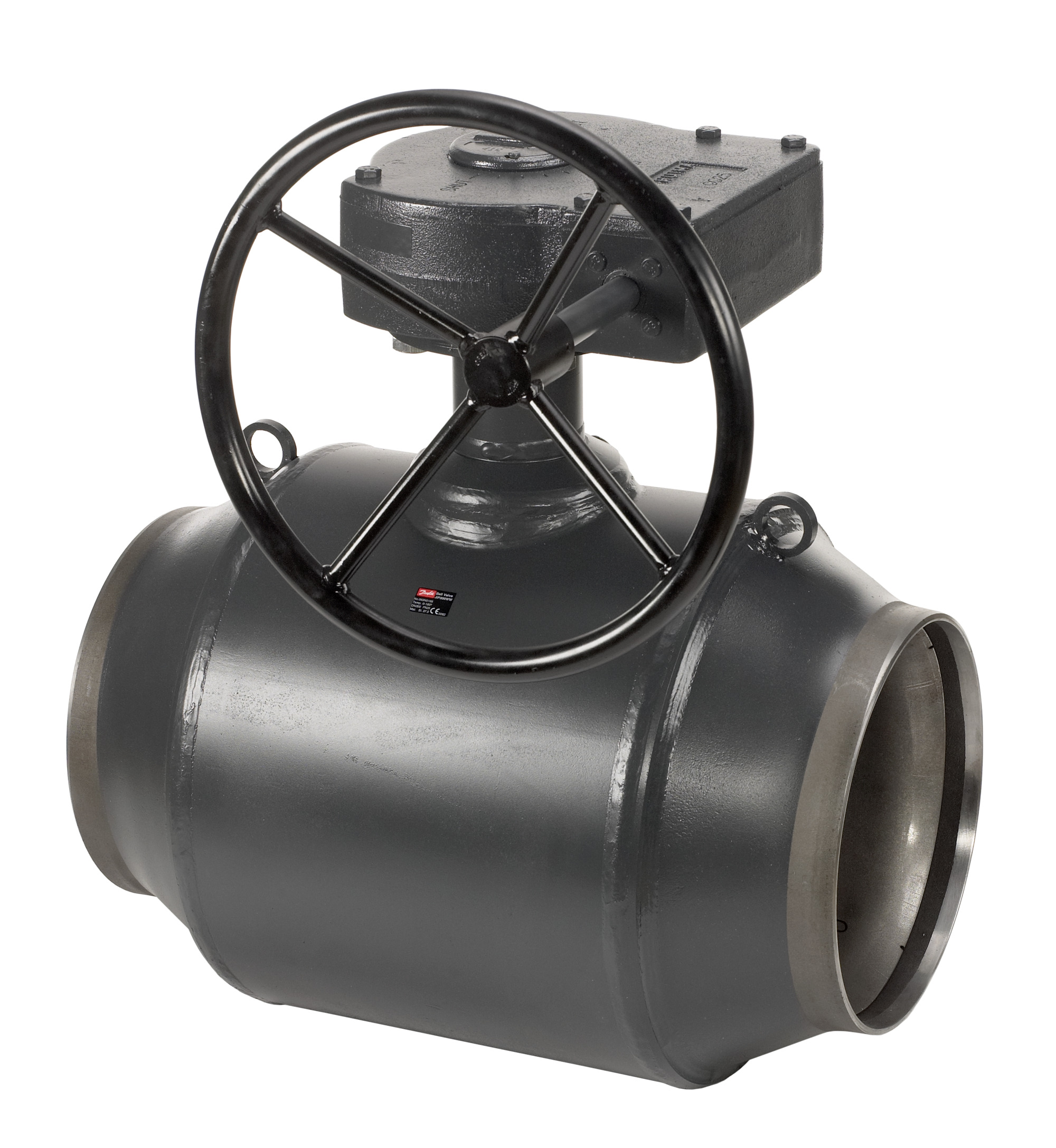 Danfoss JiP цельносварные из углеродистой стали с полным проходом (PN 16/25/40) JIP FF Кран шар полнопр Ду25 Ру40 руч 065N1310  - Вид №14