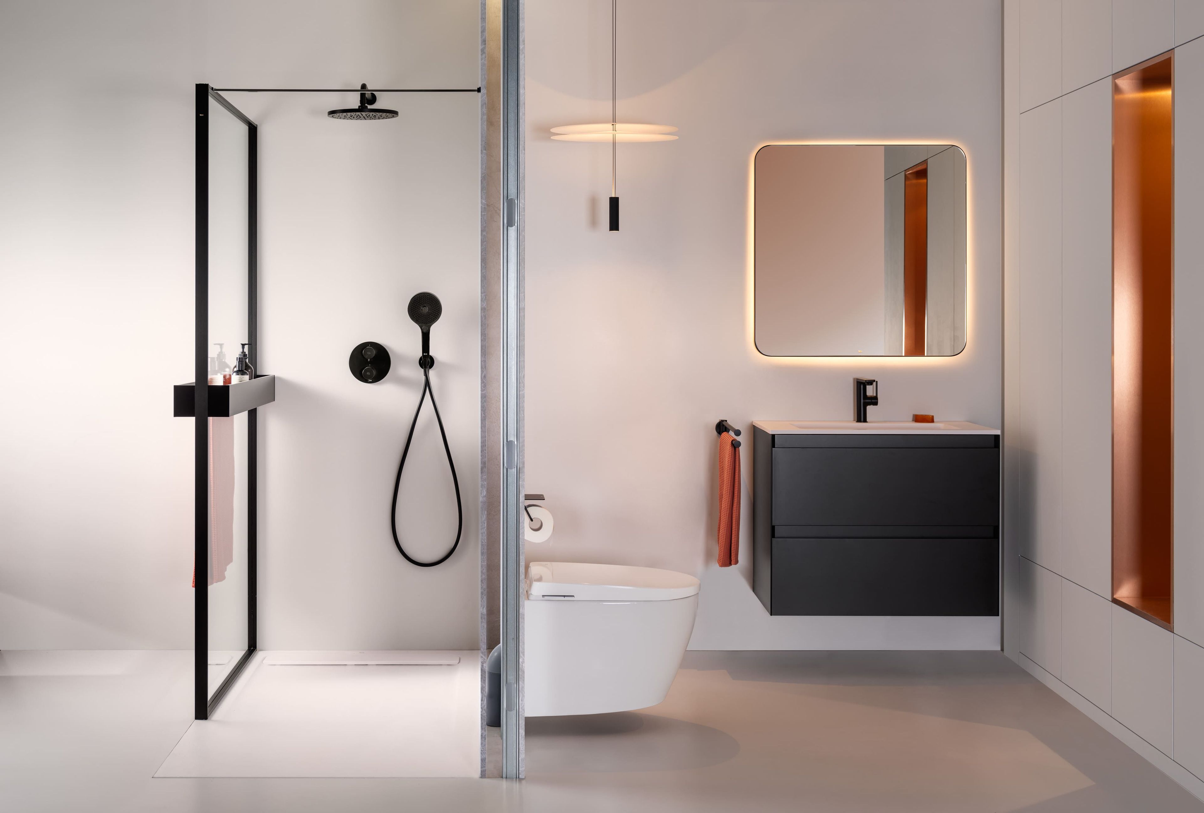 Моноблочный подвесной туалет со встроенной кассетой Roca AVANT A80336NS0H ARCH-00150307 - Вид №5