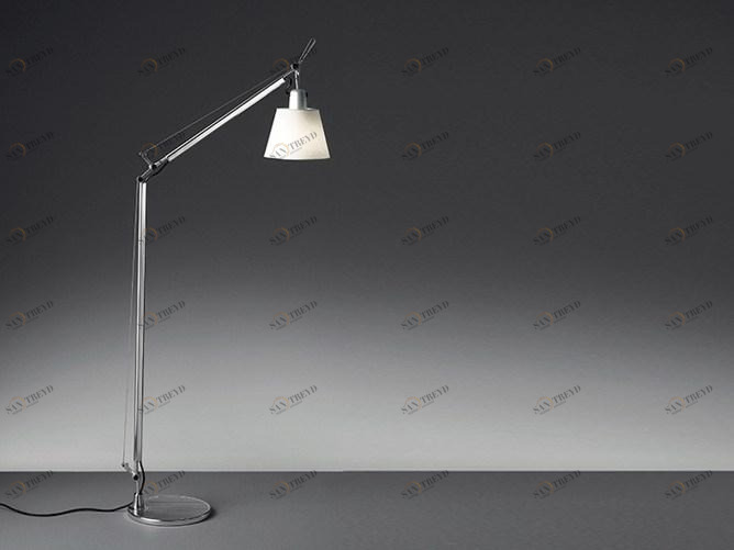 Artemide Торшер для чтения из пергаментной бумаги или шелка Tolomeo sun-id-1440061