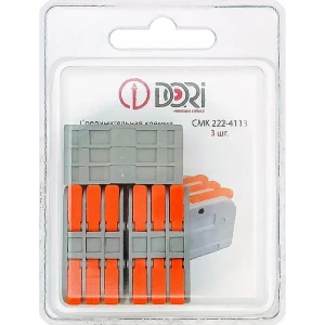 90895455 Клемма соединительная Dori СМК 222-4113 3-проводная 3 шт. STLM-1101364