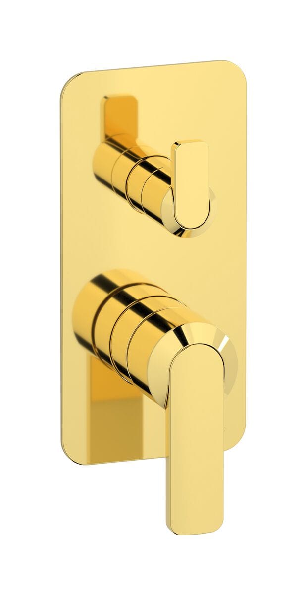 Однорычажный смеситель для душа с 2 отверстиями и переключателем IB C-67 ARCH-00029548 - Вид №8