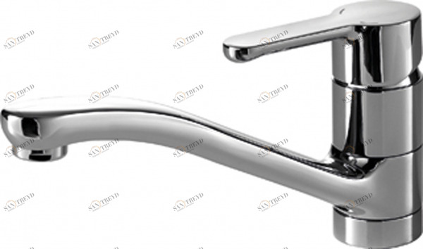 Смеситель для кухни низкий с изливом 200 мм STREAM F73783C-2 bravat