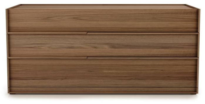 Huppé Комод из орехового дерева со встроенными ручками Swan 4035qsv-4045qs HUPPE - Вид №2