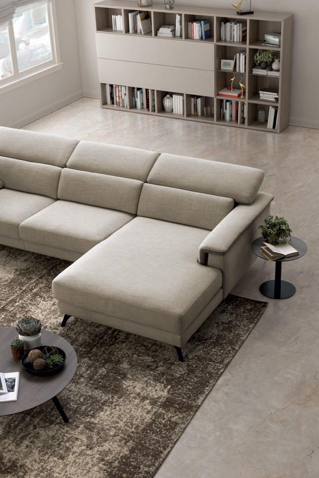 Febal Casa Мягкий тканевый диван с шезлонгом sun-id-1377887 - Вид №4