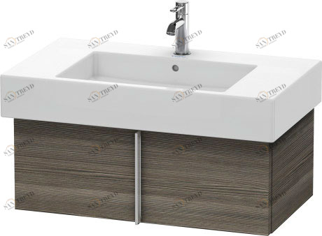 VE611305151 Тумбочка подвесная Vero #VE6113 800 x 446 мм Сосна коричневая, декор Duravit
