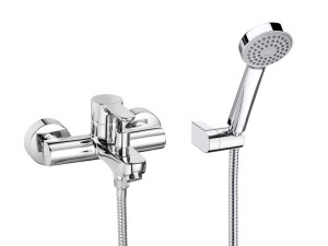 Внешний смеситель для ванны с ручным душем