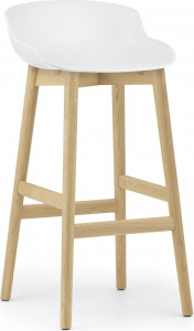 604396 Барный стул 75 см Дуб белый Normann Copenhagen Hyg