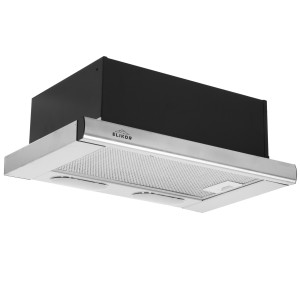 1074639 Вытяжка телескопическая ELIKOR Интегра 50Н-400-В2Л серебристый/серебристый