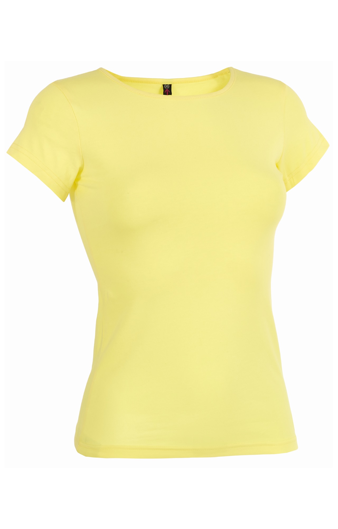 62147 Футболка женская светло-желтая LUXE  Одежда для официантов  размер XS  - Вид №2