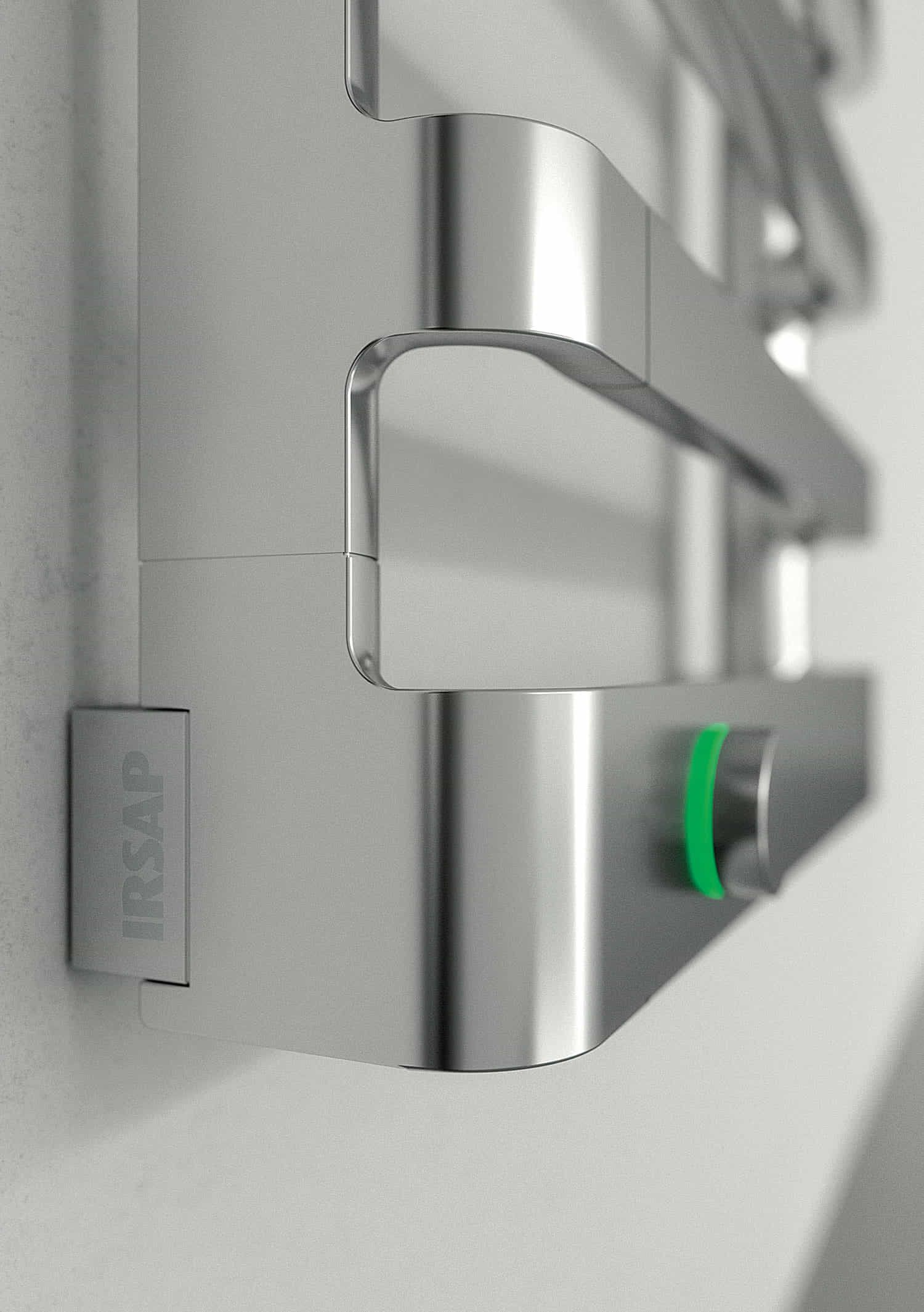 Алюминиевый электрический радиатор мебели идеально подходит для ванной комнаты Irsap ARCH-00066462 - Вид №4