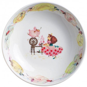 203418A50566C_ohneind Дети Фарфор глубокое блюдо 18 см Dornröschen Kahla-porzellan