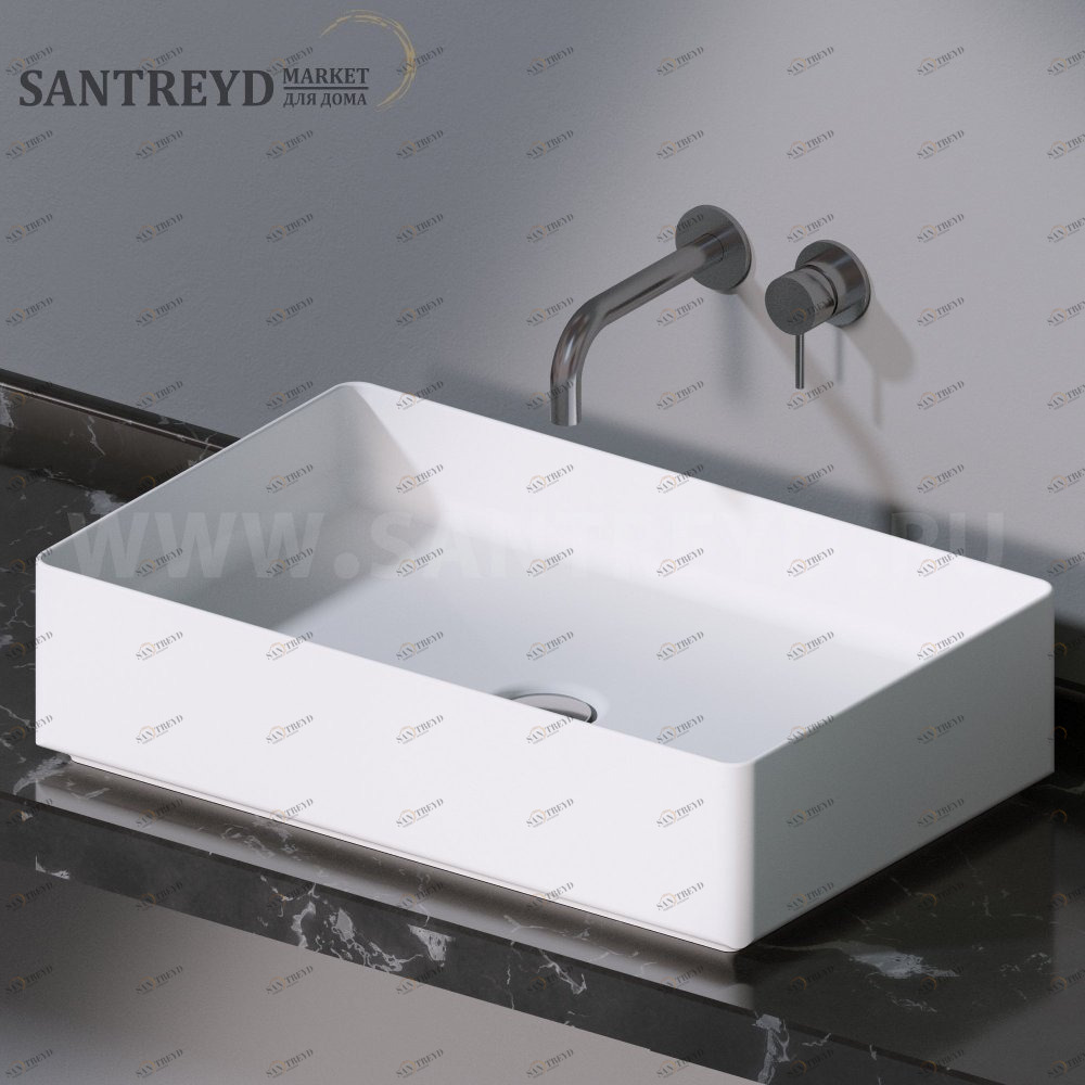 L620101 Накладная раковина на столешницу  прямоугольная A. e T. Italia Fly AeT ITALIA