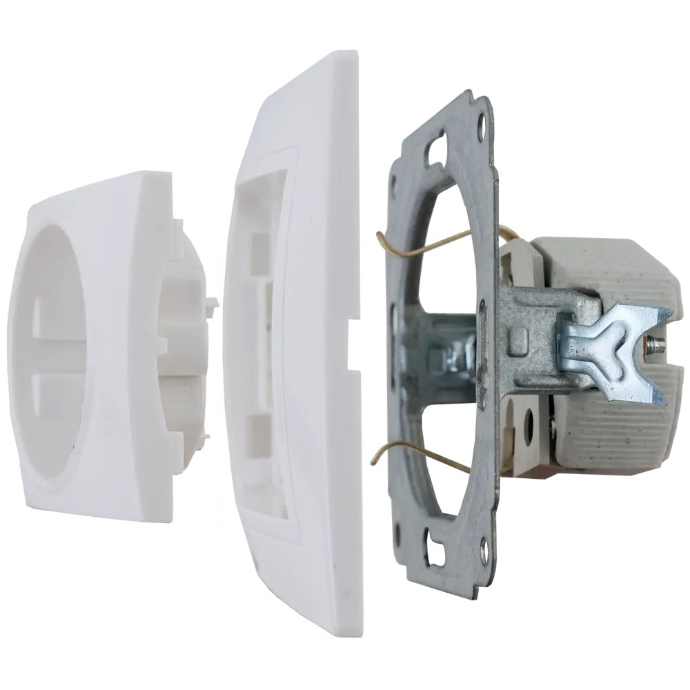 Розетка встраиваемая TDM ELECTRIC Таймыр с заземлением 85591101 Серия отсутствует STLM-0064384 - Вид №4