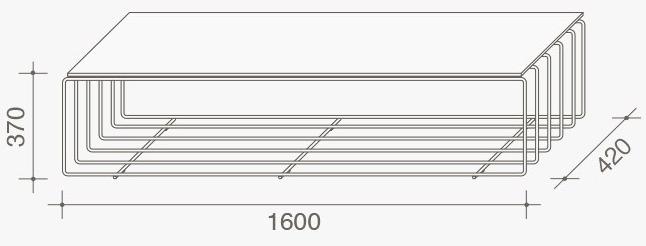Lema Прямоугольный деревянный журнальный столик sun-id-1409322 - Вид №2