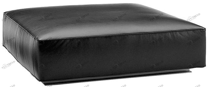 B&B Italia Квадратный кожаный пуф Andy '13 sun-id-1444970