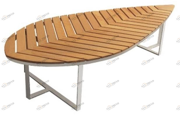 Host & Home Низкий деревянный журнальный столик sun-id-1434075