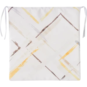 Подушка Элиза 40x35 см цвет желто-серый